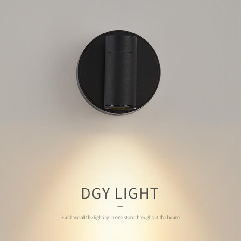 Rechargeable LED Wall Light: Wireless, Magnetic, Eye-Friendly Bedside Night Lamp