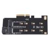 NGFF M.2 to PCIe Adapter Support NGFF B Key M Key PCIe X4 Card with SATA 3.0 Cable for 2242 2260 2280 SSD