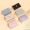 Collapsible Bear Print Wallet Cartoon Coin Purse Mini Short Wallet  Student