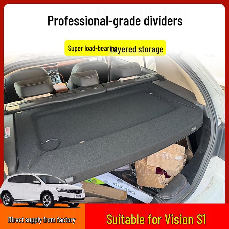 Customized Cargo Organizer Board for Geely Vision S1 Trunk Storage