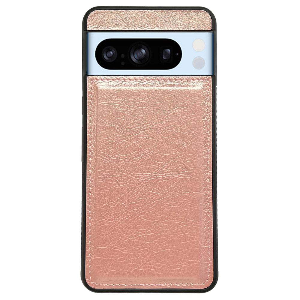For Google Pixel 9 Pro XL Case Calf Texture Leather Coated TPU Protective Phone Cover