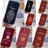 Russian Spanish Passport Retro Case For POCO X6 Pro M6 X5 X3 M5s F3 F5 Xiaomi 14 Ultra 13 12 Lite 11T 12T 13T Pro Cover