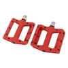 2Pcs Bike Pedals Double Sided Anti Slip Nails Lightweight Nylon High Speed Bearing Cycle Pedal Set