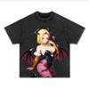 Dragon Ball Android 18 Anime Printing T-shirt Men's Clothing Women's 2026 Summer New Cotton Washed Short-sleeved T Shirt