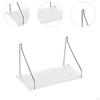 Floating Shelf Wall Display Modern Storage Rack Organizer for Bedroom Living Room Home Decor