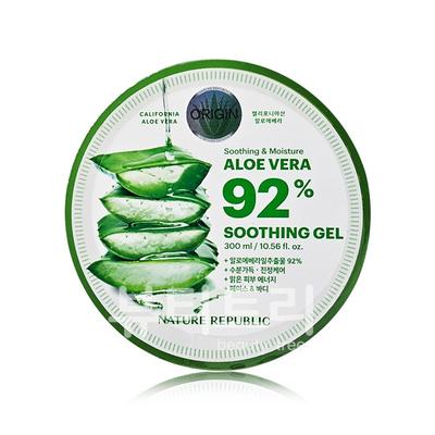 Gel lenitivo all'aloe vera Soothing & Moisture 300 ml, 1 pezzo