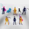 8 Stück/Set Kpop Dämonenjäger Actionfigur Spielzeug Derpys Tiger Rumi Mira Zoey Sussy Figur Puppe für Fans Geschenk