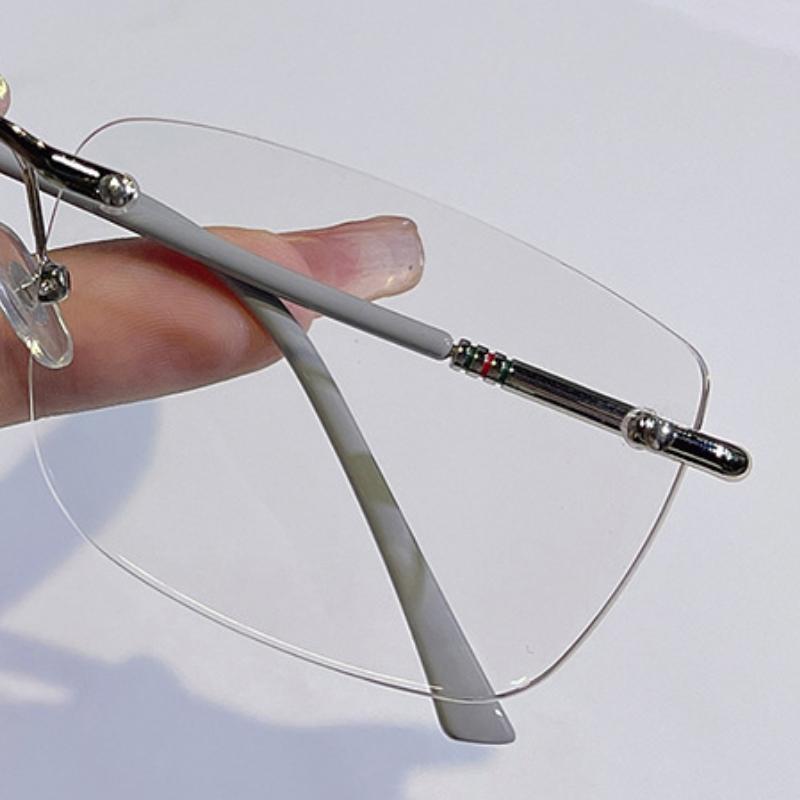 Lesebrille für Damen Blaulichtfilter 0 bis +4 0 Altersichtbrille Herren Modische Brille für Kurzsichtigkeit 0 bis -4 0