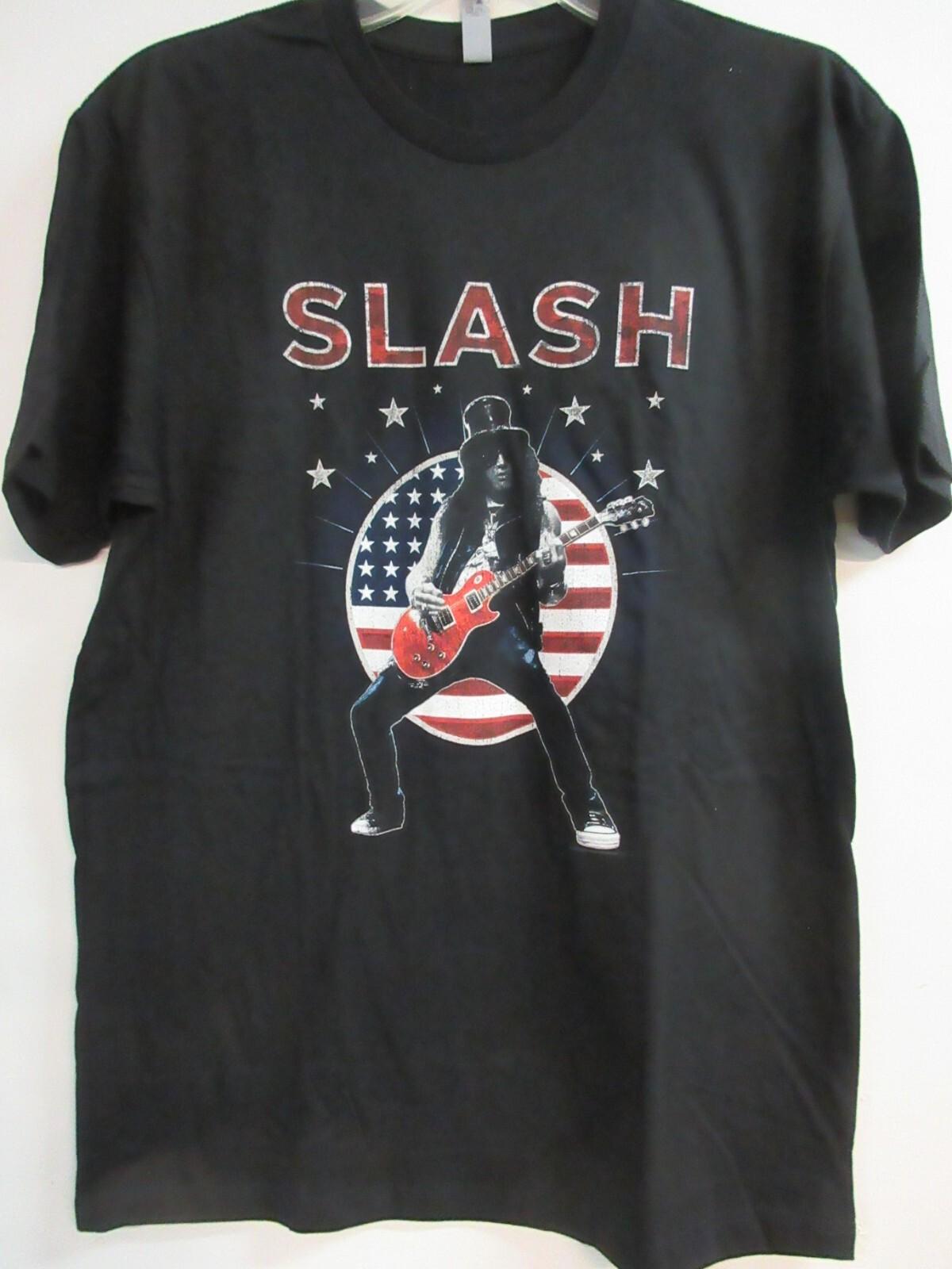 SLASH OFFICIAL MERCH FLAG 2015 BAND CONCERT MUSIC T- MEDIUM Unisex T-Shirt S