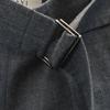 ANAYI Made in Japan Wool Blend Wide pants 38 gray With belt Women Used