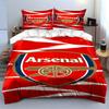 Arsenal Red Bedding Set Bedding set (1 duvet cover, 2 pillowcases, duvet not included)