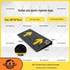 Household Rubber Threshold Ramp for Curbs and Slopes: Car and Road Edge Climbing Pad