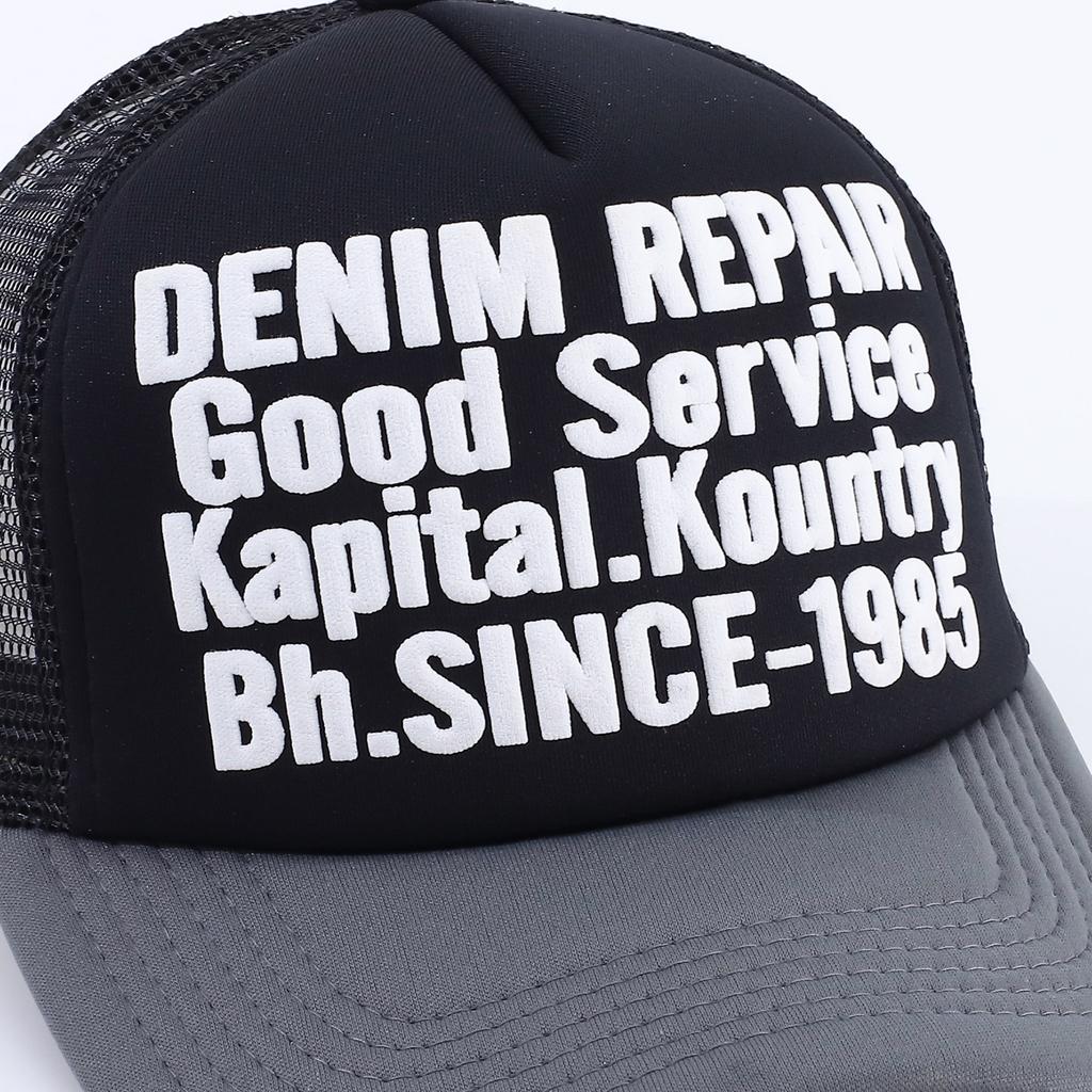 American Letter Print Truck Hat Summer Embroidery Sunshade Baseball Cap Street Trend Mesh Cap Cap