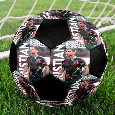 Size 5 Printed Football Resistant Outdoor Training Soccer Ball
