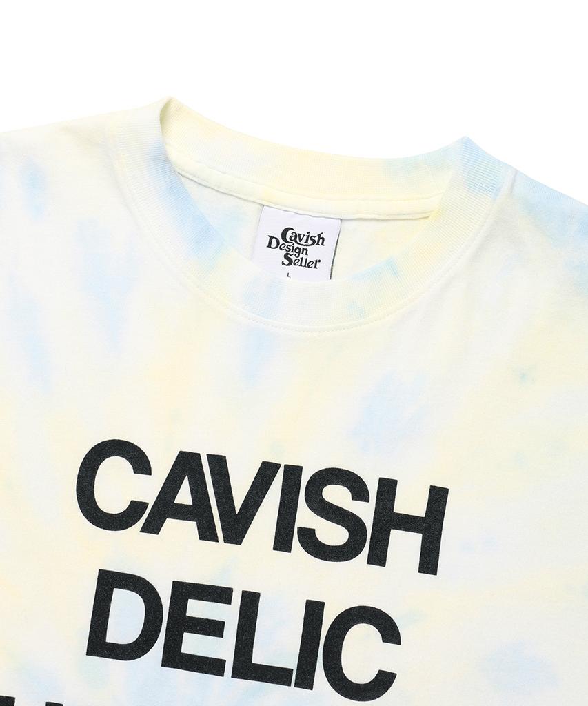 CAVISH Delic Dyed Ss Tee Blue(Cv2Fmut510A)