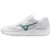 Men's Sneakers Mizuno BREAK SHOT 5 AC Tennis Shoes Unisex Low-top White Cyan