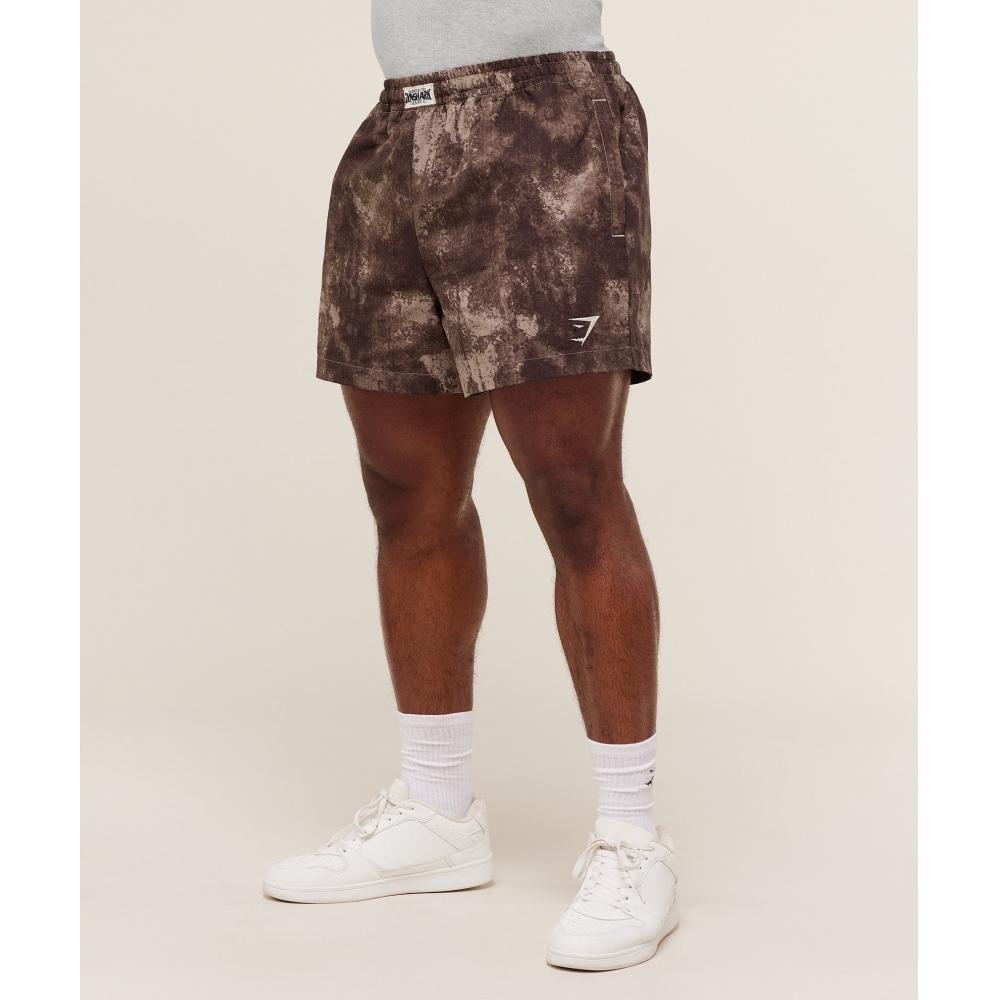 Gymshark Pumper Shorts 5  Soul Taupe A3b9h Ndd9