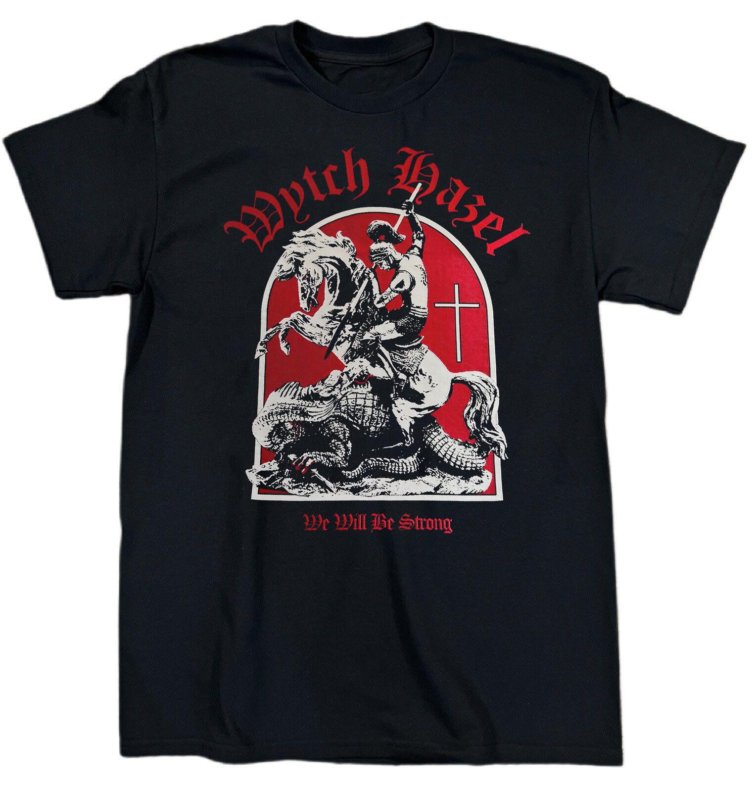New WYTCH HAZEL Band We Will Be Strong Cotton Black All T Shirt XXXL
