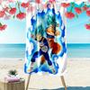 Dragon Ball Super Print Beach Towel, Large Soft Quick Dry Towel for Beach Camping Swimming