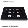 Stainless Steel Transparent Gemstone Display Box for Loose Diamonds and Colored Stones