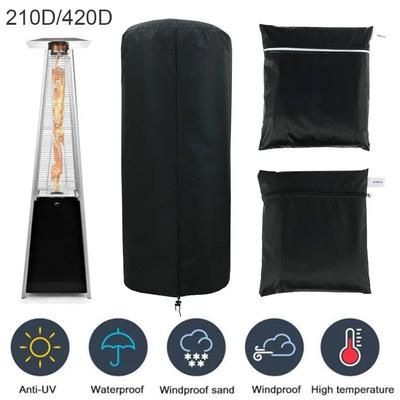 Terrasverwarmer Hoes Buiten Waterdicht Winddicht en Stofdicht Piramide Verticale Buiten Universele Hoes Verwarmer Beschermhoes