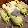 Large avocado throw pillow plush toy doll home pillow girl sleeping leg long pillow doll