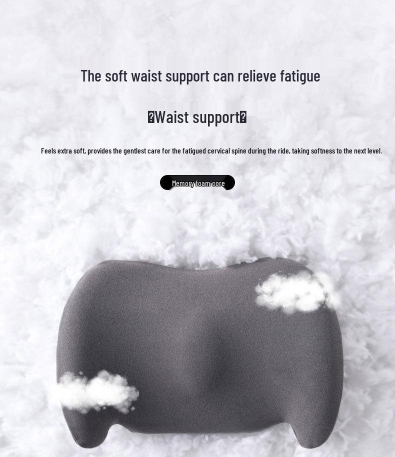 Car Cushion Lumbar Support Seat Back Pad Pillow