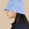 VARZAR Monogram Label Round Bucket Hat Sky Blue