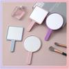 Handheld Beauty Salon Square Mirror with Portable Handle