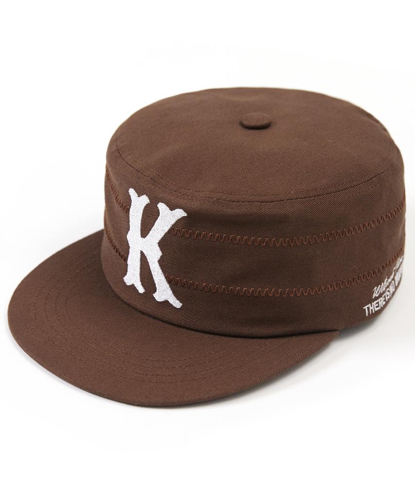 KND Kv Pillbox Cap Brown