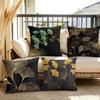 Ginkgo Leaves Cushion Cover Soft Plush Throw Pillow Cover DoubleSided Decorative Cushion Case Sofa Bedroom Home Decor