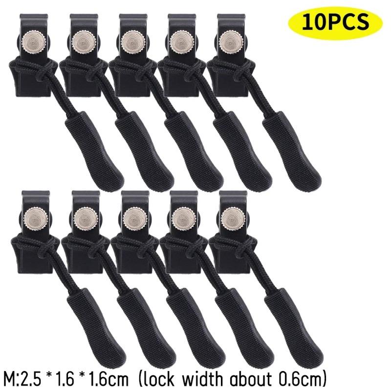 Zipper Universal Repairer for Replacing Metal Zippers, Backpack Accessories, Outerwear, Clothes, Tool Free, Detachable Zippers