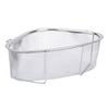 Kitchen Triangle Sink Strainer Stainless Steel Sink Strainer Basket Food Waste Catcher Multifunctional Sink Food Waste