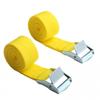 Cinghia di Ancoraggio per Carico di Alta Qualità 1M x 25mm Lega di Zinco e Nylon Confezione da 2