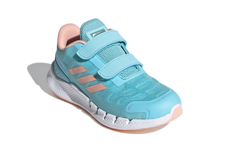adidas Climacool 2.0 Heat Rdy Breathable Low Top Kids' Running Shoes Blue Pink Children Aged 3 7 Years Old FZ3022