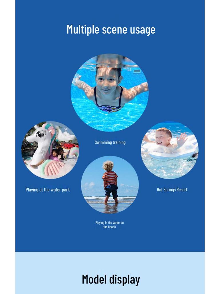 Kinder Langarm Einteiler Badeanzug - Schützender Tauch- & Schnorchelanzug für Jungen und Mädchen