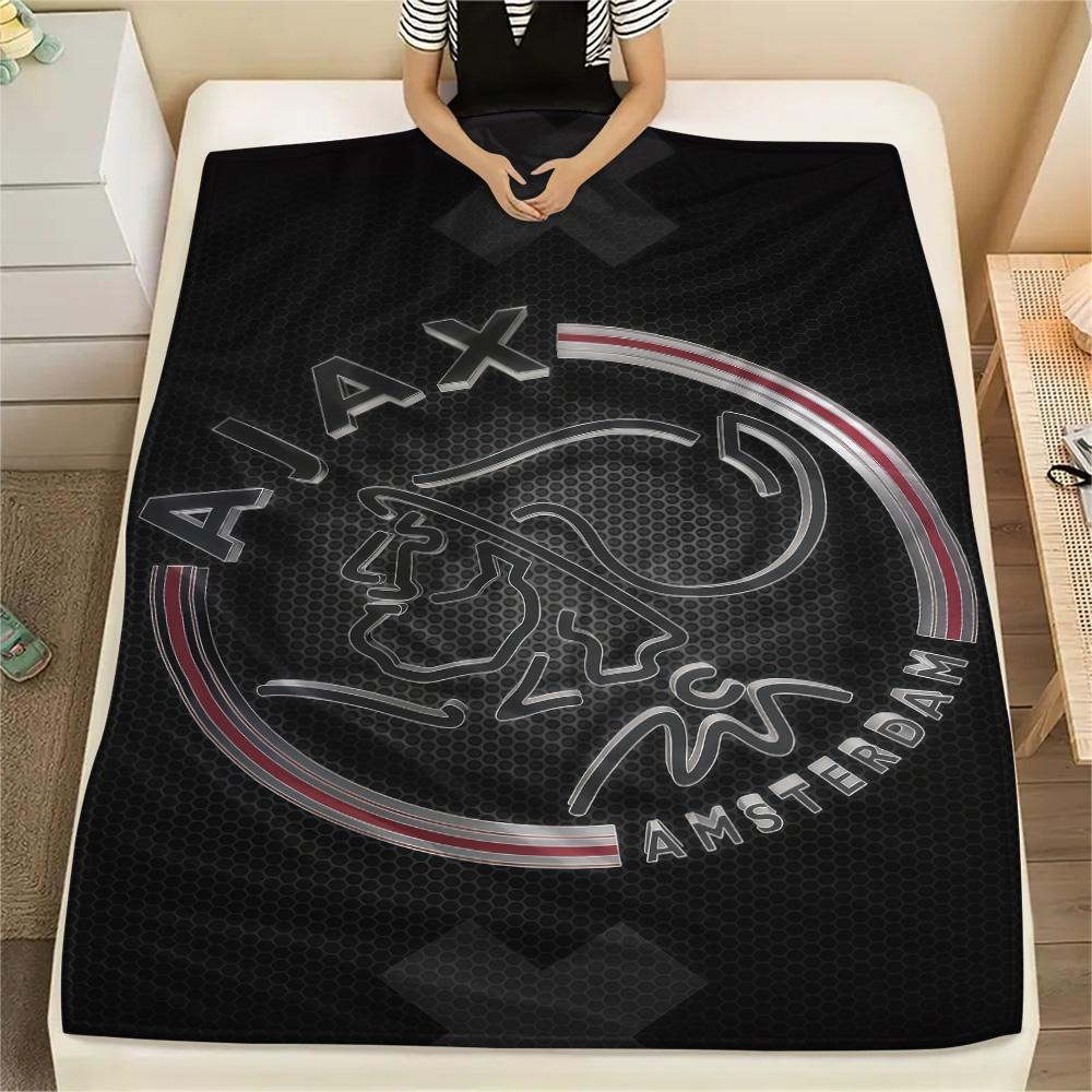AFC Ajax FlAannel Blanket, High quality Comfortable for All Seasons, Home Decor, Warmth and Comfort