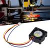 Double Ball Hotend Cooling Fan for X1C Models 3D Printer Bearing Throat Accessories 2510 DC5V 0.13A