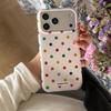 For iPhone 17ProMax Fashion Coloful Circular Dots Laser Glitter Case for iPhone 13 14 16 15 Pro Max Shockproof Protective Cover