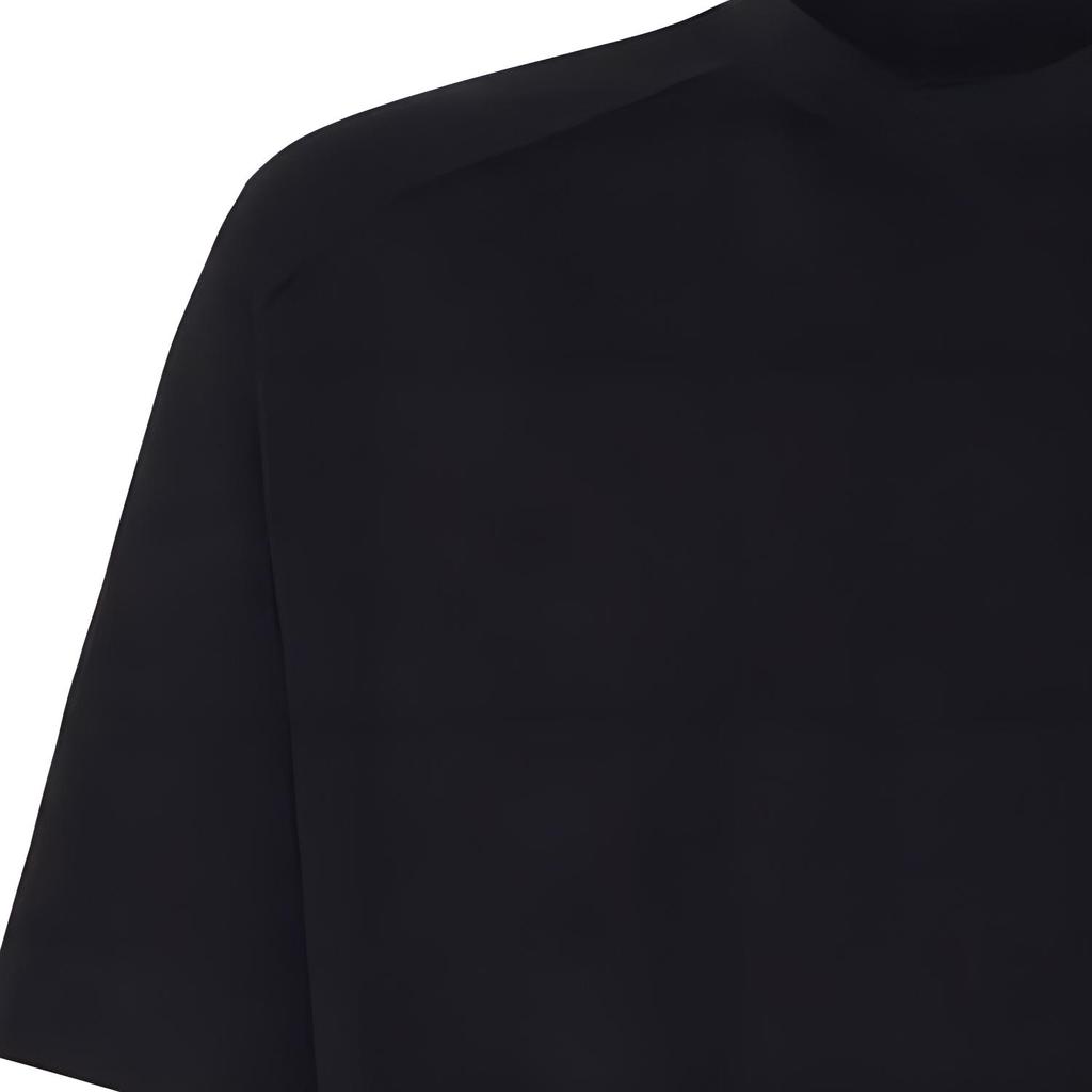 Emporio Armani Solid Logo Crew Neck Pullover Straight Fit Short Sleeve T-Shirt Men Tops Black 3D1T76-1JWZZ-0999