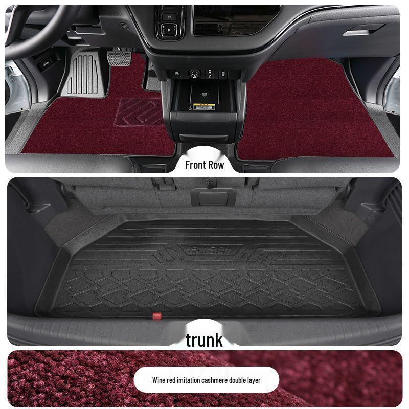 Honda Odyssey Floor Mats, Full Coverage, Models 15-26, Front Row TPE, EHEV Seven-Seater Special GAC