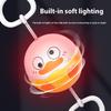 Rotating Flash Flying Ball Toy Rotating Cable Toy LED Light Luminous Leisure Stress Relief Toy Gift Children's Reward 51mm