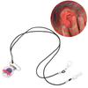 Hearing Aids Clip Holder Portable Hanging Rope Straps Antilost Hearing Aid Lanyard