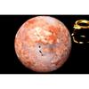 Used [1 Item] Made In Vietnam  Geode Cherry Blossom Agate 60mm Round Ball (with Pedestal) Sphere Power Stone Natural Stone_CG6194 [Delivery]