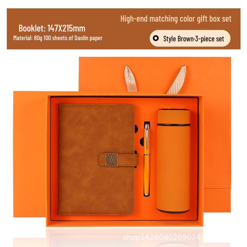 Verdickte Leder-Business-Schnallen-Notizbücher für Konferenzen und Tagebücher