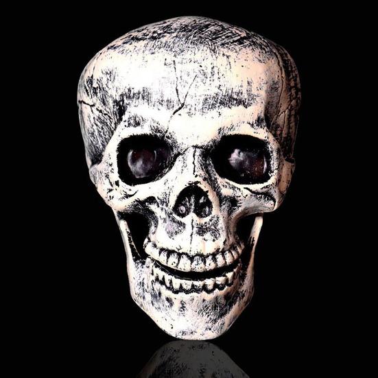 Halloweenská dekorace kostry s kolíkem Realistická kostra ruka paže s kolíkem do trávníku Venkovní lebka kost dvora cedule pro zahradu trávník hřbitovní dekorace