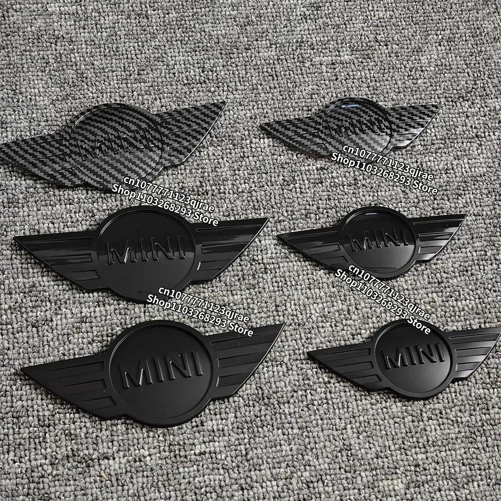 Autocollant Emblème Badge Capot Avant Coffre Arrière ABS pour BMW Mini Cooper R55 R56 R60 Logo de Remplacement Accessoires Auto akvnt44