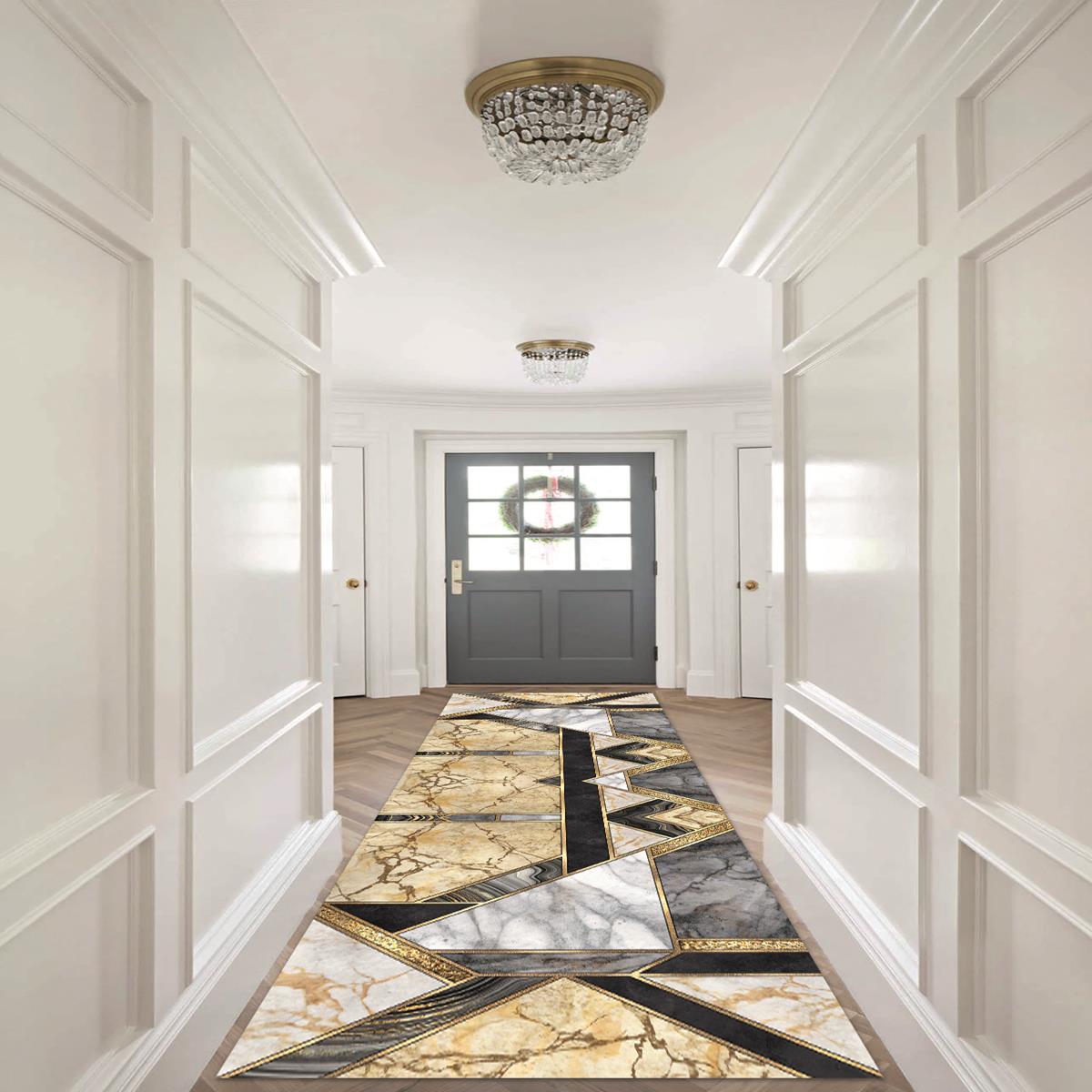 

Декоративный нескользящий моющийся ковер с цифровой печатью DOT-YOL-SD-260 60 x 100 жёлтый