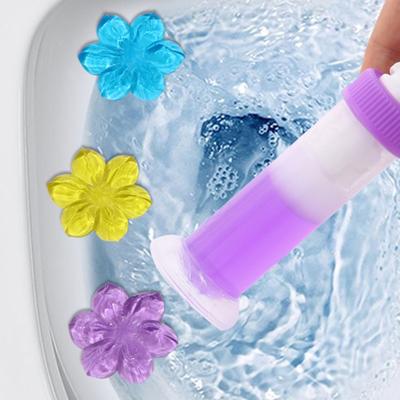 Luftreinigungs-Toilettenreiniger-Gel mit starker Haftung, praktischer Stempel mit natürlichem Duft