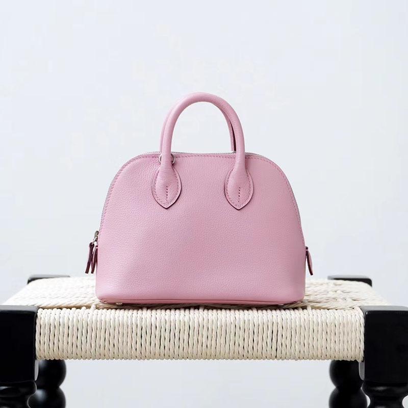 Gaoding Handmade Wax Thread Sheepskin Bowling Ball Mini 2025 New Eve Leather Shell Bag Shoulder Cross Shoulder